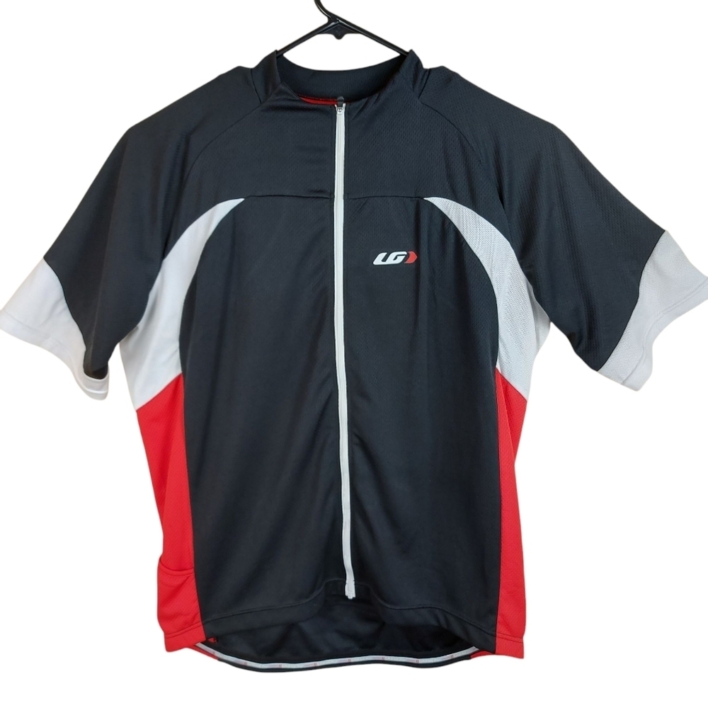 🍄3/50$🍄 Louis Garneau Metz Lite jersey Full Zip Cycling Mountain Bike Shirt XL